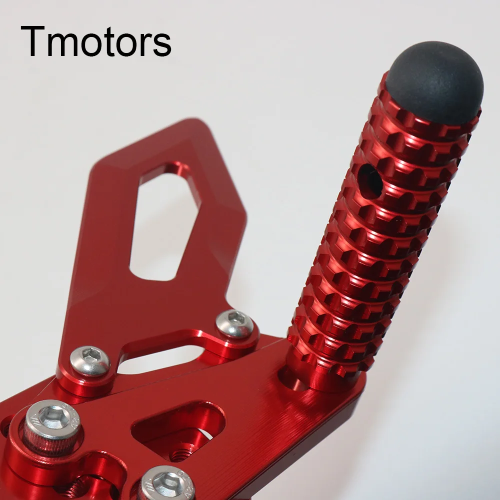 1For SUZUKI GSXR 1000 GSXR1000 17 18 CNC 7075 Алюминиевый сплав Араши CNC Регулируемая подставка для ног Райдер педали блок