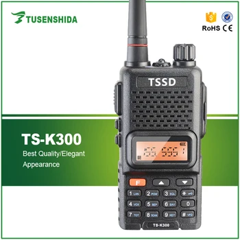 

Hot Sell VHF 136-174MHZ 5W MAX Rechargeable Battery Portable Ham Radios TS-K300