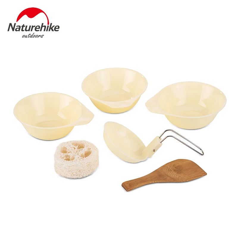 NatureHike 4 en 1  en    Camping  Juego de Ollas  Para 2-3 Personas NH15T203-G