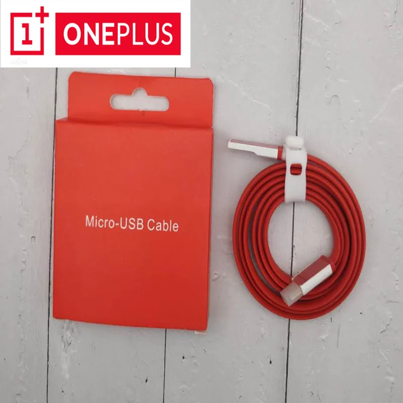 

Original cabel ONEPLUS One Charger Cable 100cm Red noodles Micro Usb Date Line Charge One Plus X/1 Mobile Phone Original