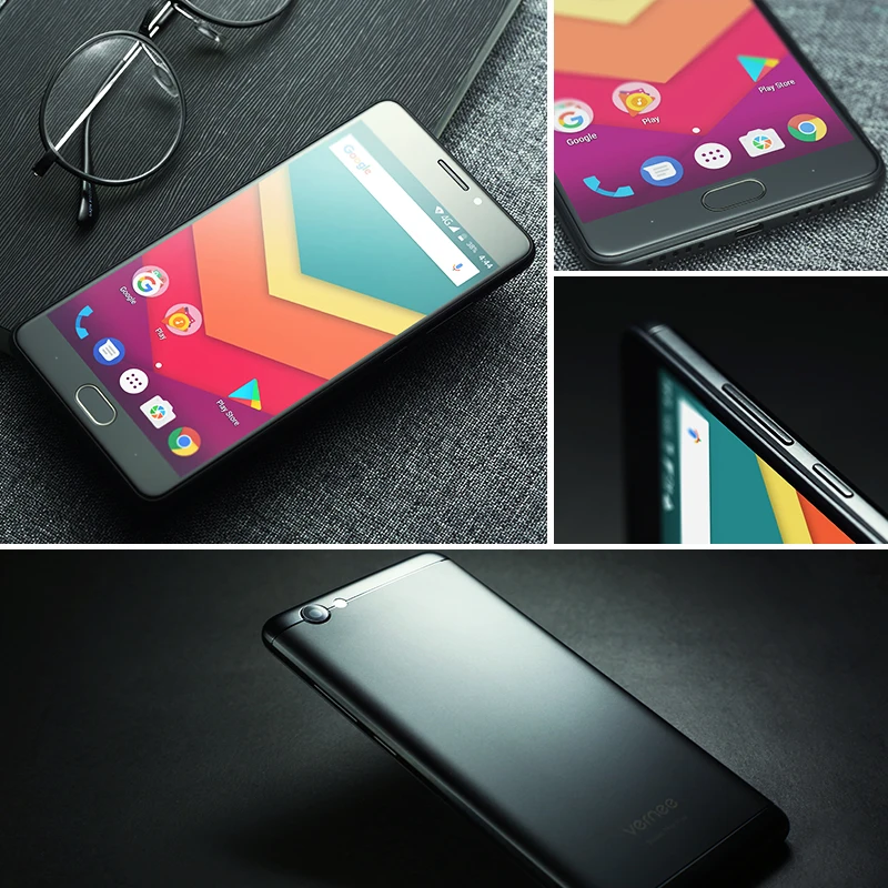 Vernee Тор плюс Octa Core 3 ГБ + 32 5 &quotSuper Amoled смартфон 5800 мач 9 В/2A Quick Charge 13MP Android 7 0 4 г
