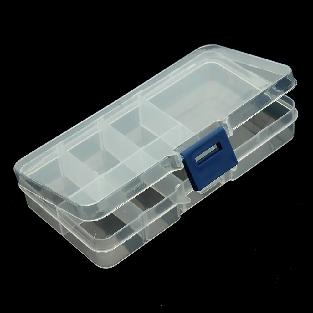 LOULEUR 7 слотов(регулируемый) пластиковый ящик для инструментов для ювелирных изделий, ящик для хранения, органайзер для бисера, сделай сам, коробка для изготовления ювелирных изделий