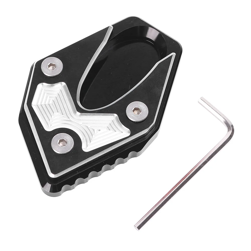 For Suzuki GSX250R GSX-R 250 Kickstand Foot Side Stand Extension Pad Enlarge Support Plate 2017-2018 CNC Motorbike Accessories