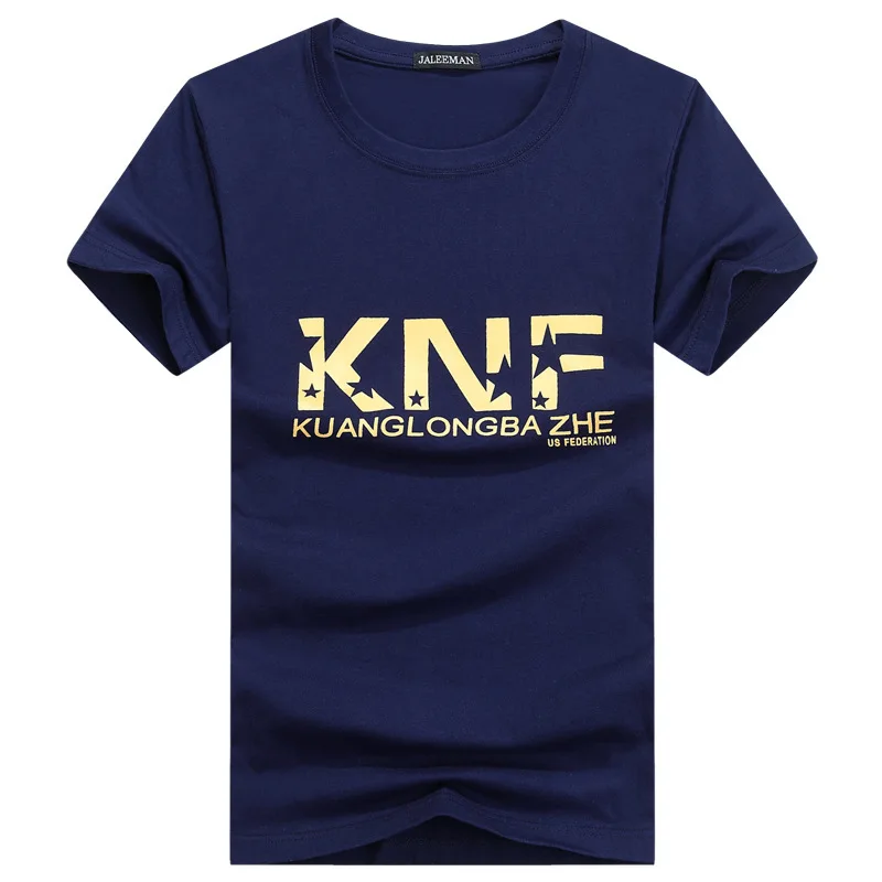 Мужская футболка с буквенным принтом KNF уличная в стиле хип хоп большие размеры 5XL