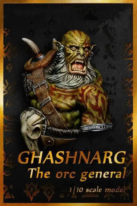 1/10 резиновый бюст в сборе ORC General|Наборы для сборки моделей| |