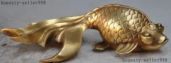 

christmas Chinese fengshui brass auspicious Animal Goldfish fish Lucky Statue Decorative halloween