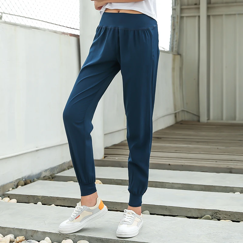 

Women Fitness Yoga Pants Loose Harem Pant Breathable Workout Running Pilates Wear Gym Suits Elastic Waist Athletic Sweatpants
