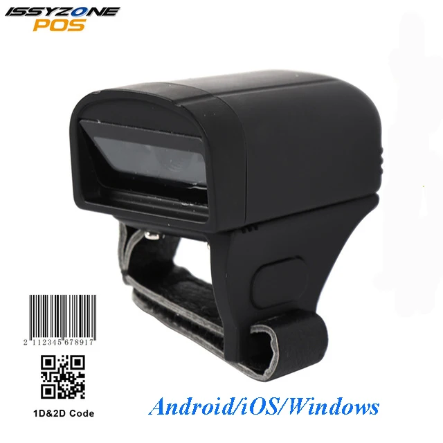 ISSYZONEPOS حلقة ماسح الباركود المحمولة 2D/QR CCD 1D ماسح الرمز الشريطي بتقنية bluetooth ل لوجستية مستودع ويندوز iOS الروبوت ISSYZONEPOS حلقة ماسح الباركود المحمولة 2D/QR CCD 1D ماسح الرمز الشريطي بتقنية bluetooth ل لوجستية مستودع ويندوز iOS الروبوت