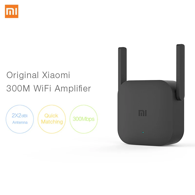 Xiaomi Wifi усилитель Pro 300M 2,4G Wifi повторитель сигнала беспроводной расширитель диапазона маршрутизатор