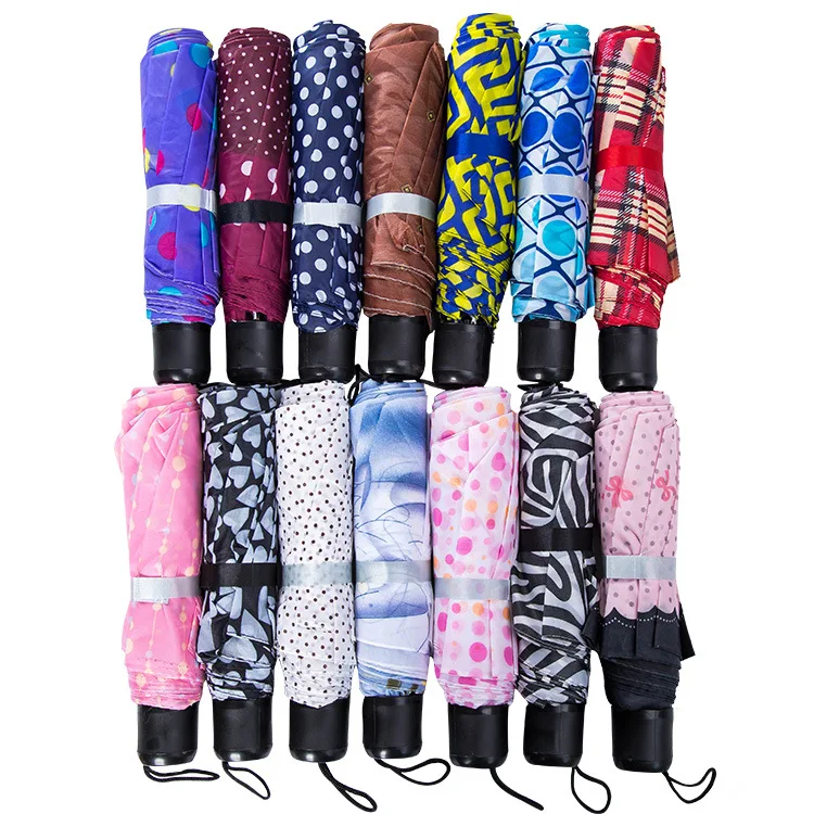 

The New Umbrella High Quality Double Layer Folding Umbrella Windproof Rain Car Umbrellas For Women For Men