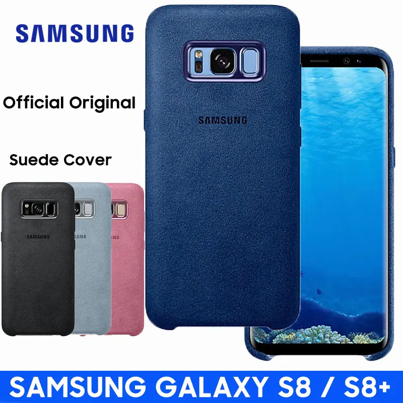 

Samsung S8 Case Luxury Original Official Genuine Car Suede Leather Protector Cover Samsung Galaxy S8 Plus Case Galaxy S8 S8+