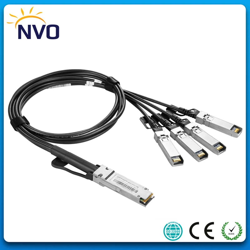 40 г QSFP-4SFP10G-CU2M ЦАП медный кабель прямого подключения 30AWG 2 м Twinax | Мобильные
