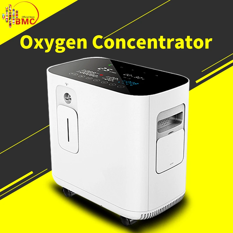 

BMC Oxygen Concentrator Purity Automatic Oxygen Machine Air Purifier Health Home Care 3L Portable Generator for CPAP Machine