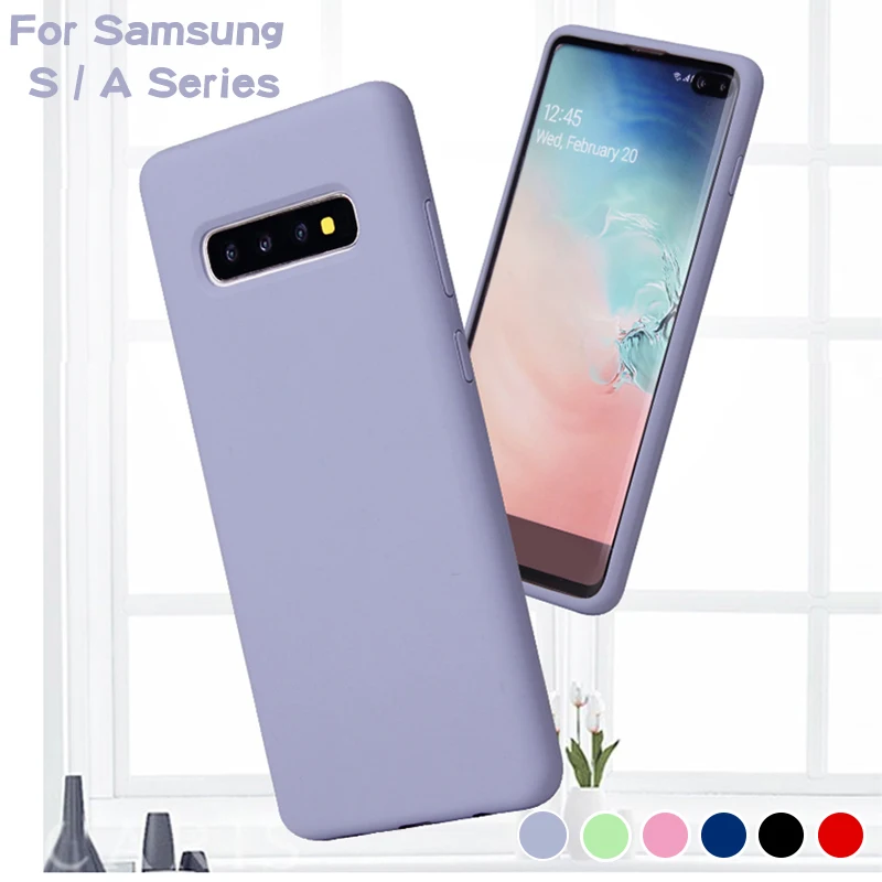Защитный чехол для Samsung Galaxy S 9 8 10 Plus 10E S8 S9 S10 S10E S10Plus Note8 Note9 Note летний Мягкий