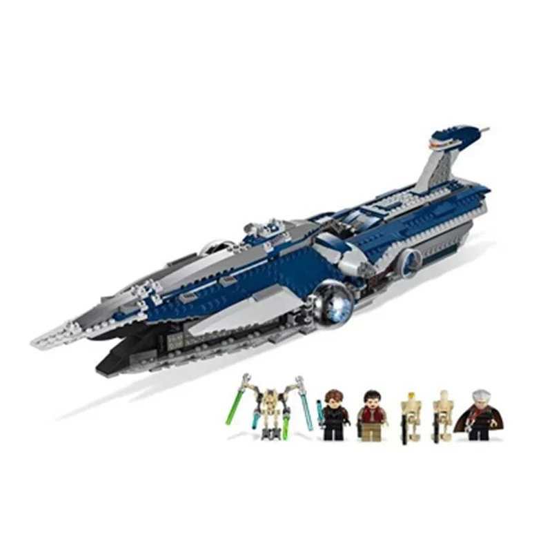 

Lepin Star Wars 05072 The Malevolence Warship Set Anakin 1192Pcs Building Blocks Compatible Starwars Figures 9515