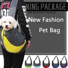 Techome модная сумка на плечо для домашних животных Стильная кофта с карманом для Собаки Сумка цветная Сетчатая Сумка диагональная поперечная Грудь собака кошка безопасная подставка