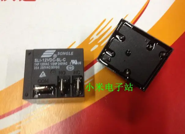 Новый реле SLI-12VDC-SL-C DIP5 12V 30A 250VAC T93 5 шт./лот | Обустройство дома