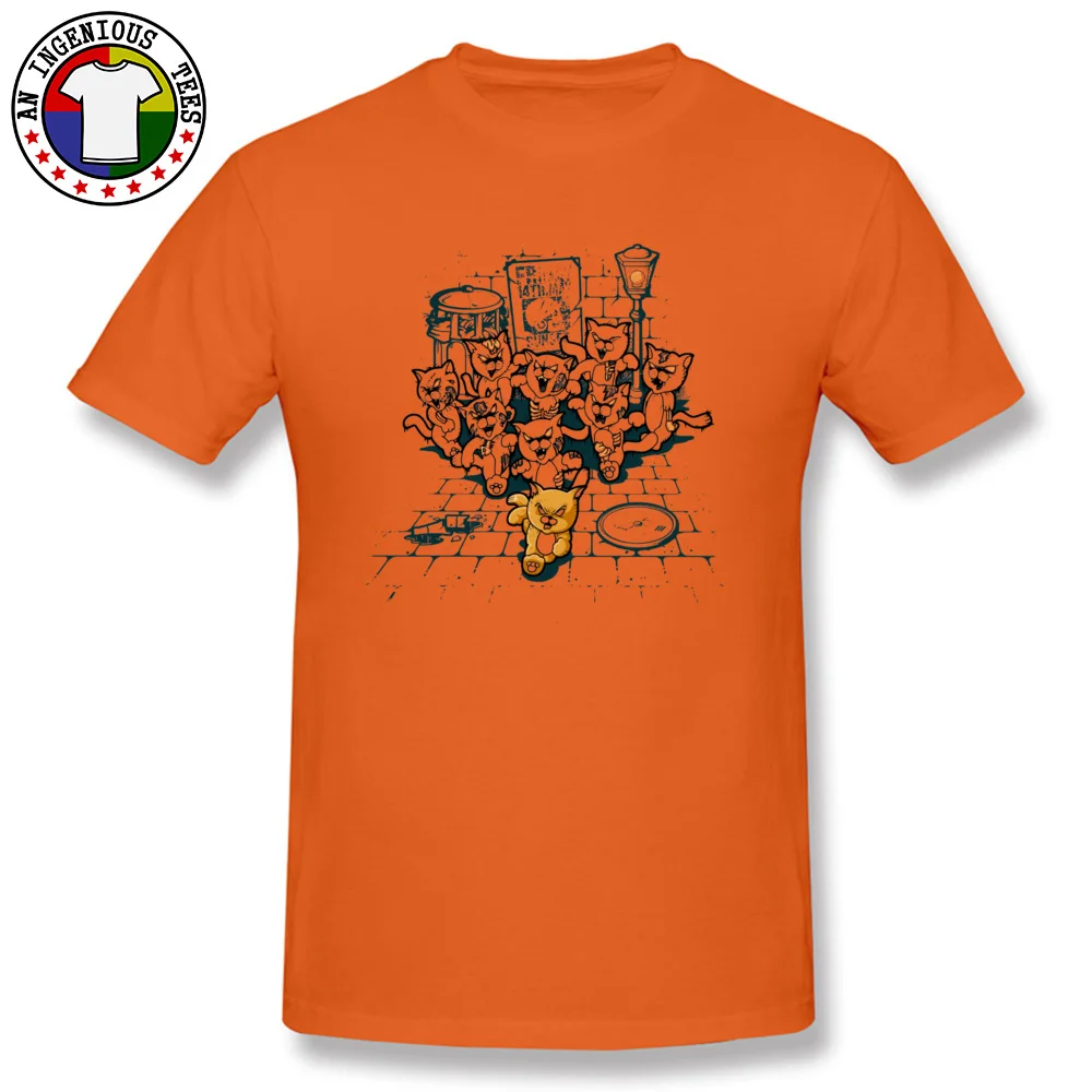Crazy Casual Tees Short Sleeve for Men 100% Cotton Thanksgiving Day Crewneck T-Shirt Design Tee Shirt Slim Fit 1962 Chevy Impala stylized color 11036 orange
