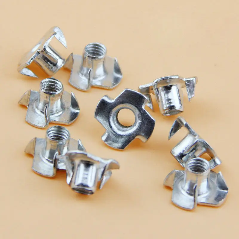 

M2 M3 M4 M5 M6 left thread claw nut sleeve fixed wing wood inlaid nuts sleeves High Quality