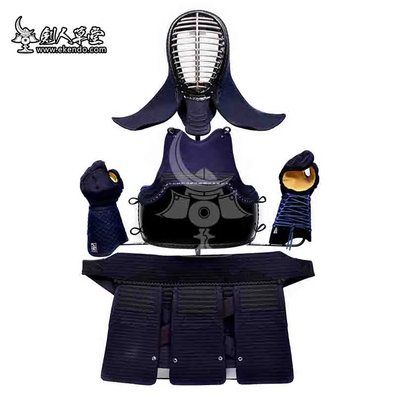 

-IKENDO.NET- GSM-X - diamond stitched light weight bogu set customised machine stitched Kendo bogu armor Set 30 days leadtime