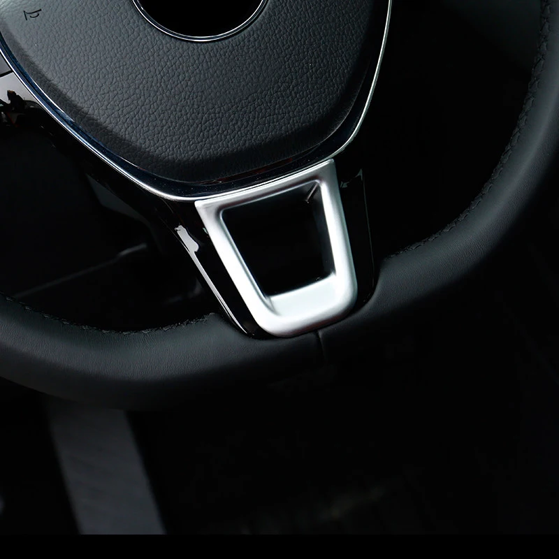 ABS Матовый Интерьер рулевого колеса U форма накладка 1 шт. для VW Transporter(T6) Caravelle/Multivan
