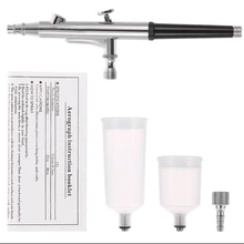 0.3mm Spray Gravity Feed Double Action Airbrush Cake Tattoo Decorating Brushes Sprayer Pen For Nail Manicure Air Brush