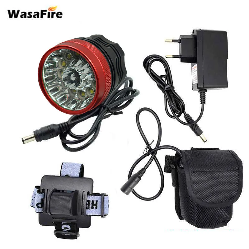 

WasaFire 20000lm 13* T6 LED Lamp Bicycle Light Led farol Bike front Light Headlight luces bicicleta Cycling Accessories for bike