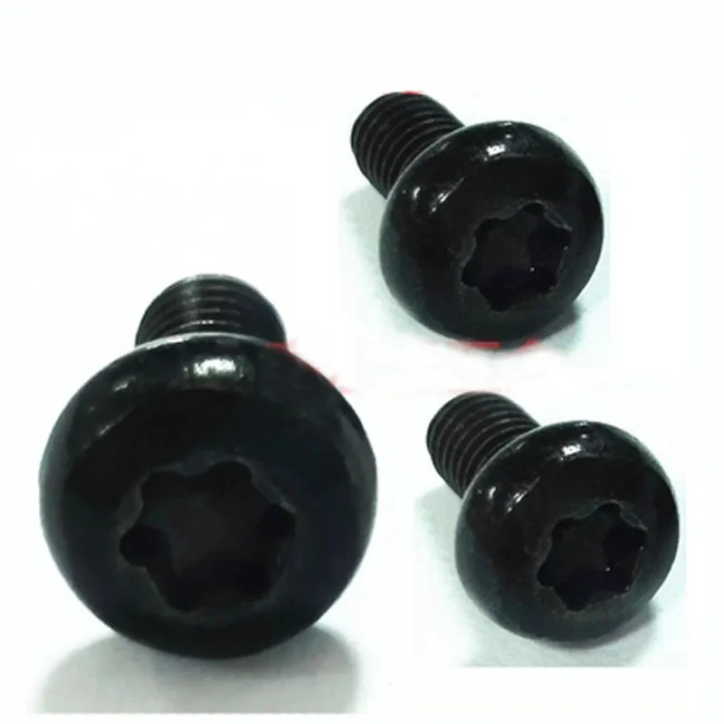

M3 M4 Torx Screw Round head Screws Six-Lobe Self-tapping Bolts Carbon steel Black
