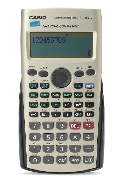 casio fc 100v
