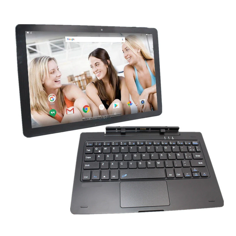 С Pin клавиатурой 10,1 дюймов 2в1 Android планшетный ПК Y1010 1280x800 1 Гб+ 16 Гб MTK8163 Android 7,0