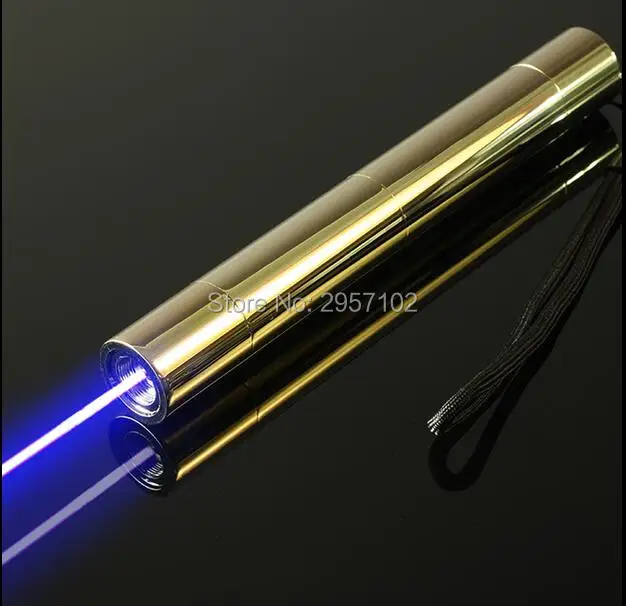 Усиленный лазерный прицел синие лазерные указки 100 Вт 100000 м 450нм фонарик Свет горящий матч/сухой древесины/черный/сигареты Охота