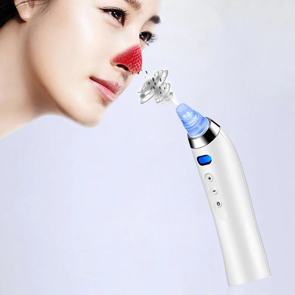 Cuidados com a Pele Remoção de Sucção a Vácuo Ferramenta de Limpeza Poros Cravo Remover Acne Pimple Vácuo Rosto Facial Dermoabrasão Diamante Machine40 8 High Quality Beleza e saúde