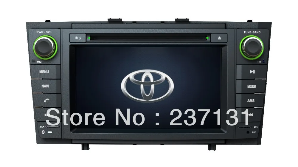 Toyota Avensis T27 car autoradio DVD player gps navigation multimedia