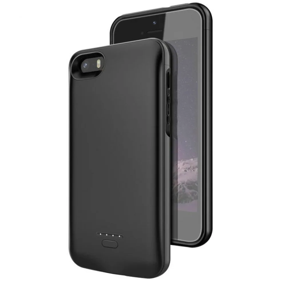 For iPhone 5 Battery Case 4000 Mah Charger Case Smart font b Phone b font Cover