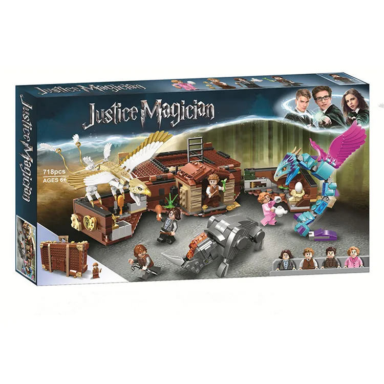 Новый чехол Newt's Magical Creatrues fit Гарри Поттер с фантастическими животными 75952