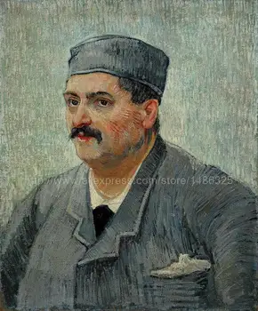 

Character 100% hand painted Van Gogh alibaba express large wall decoration Classical background Impression