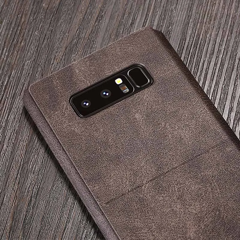 X Level флип чехол для Samsung Galaxy S10 Plus S10E S9 S8 + винтажный кожаный гибридный ударопрочный