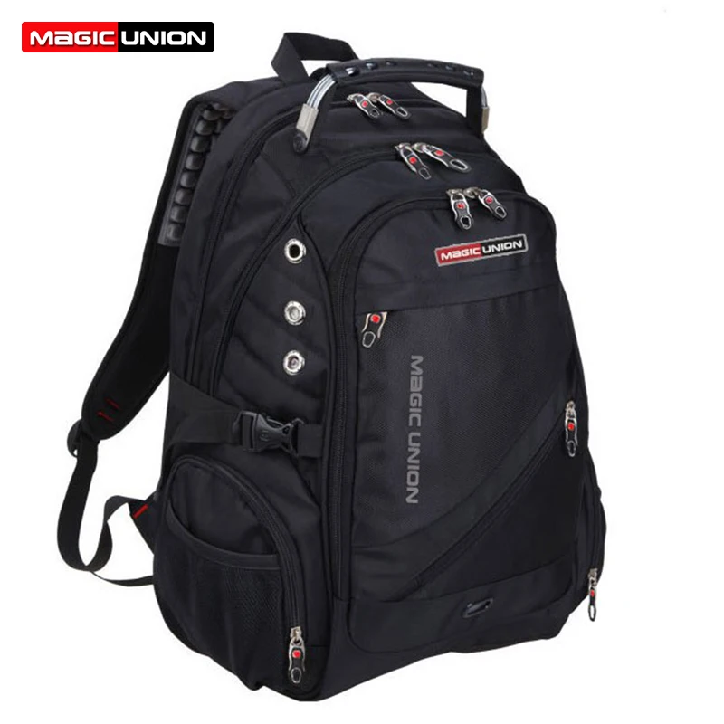 

MAGIC UNION Men Multifunctional Laptop Backpack Large Capacity Shoulder Bags Man Waterproof Travel Backpack Computer Racksack