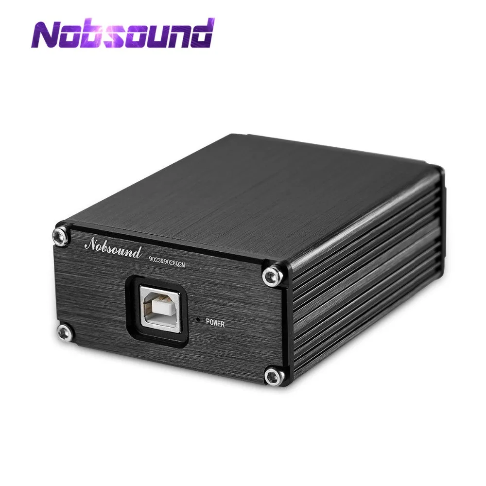 

2019 Nobsound Mini ES9028K2M SA9023 USB DAC Audio Decoder HiFi Headphone Amp PC Sound Card