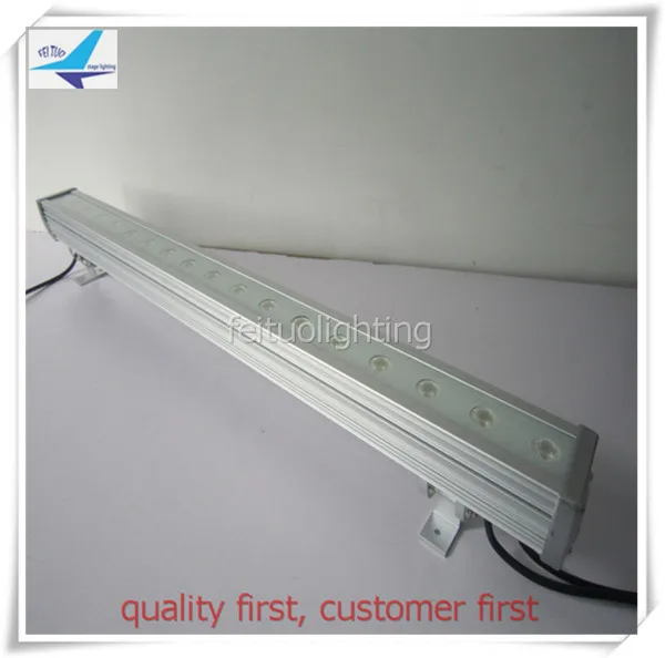 

10pcs/lot AC 90-245V LED Wall Washer Light 18*3W 3IN1 RGB Landscape Light DMX Outdoor LED Light Bar Light Washer Floodlight