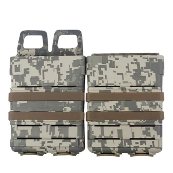 

7.62 Version WST 2Pcs Fast Mag Durable Outdoor Sport Fast Pull Magazine Pouch for Outdoor Airsoft Wargame Hunting Accessories