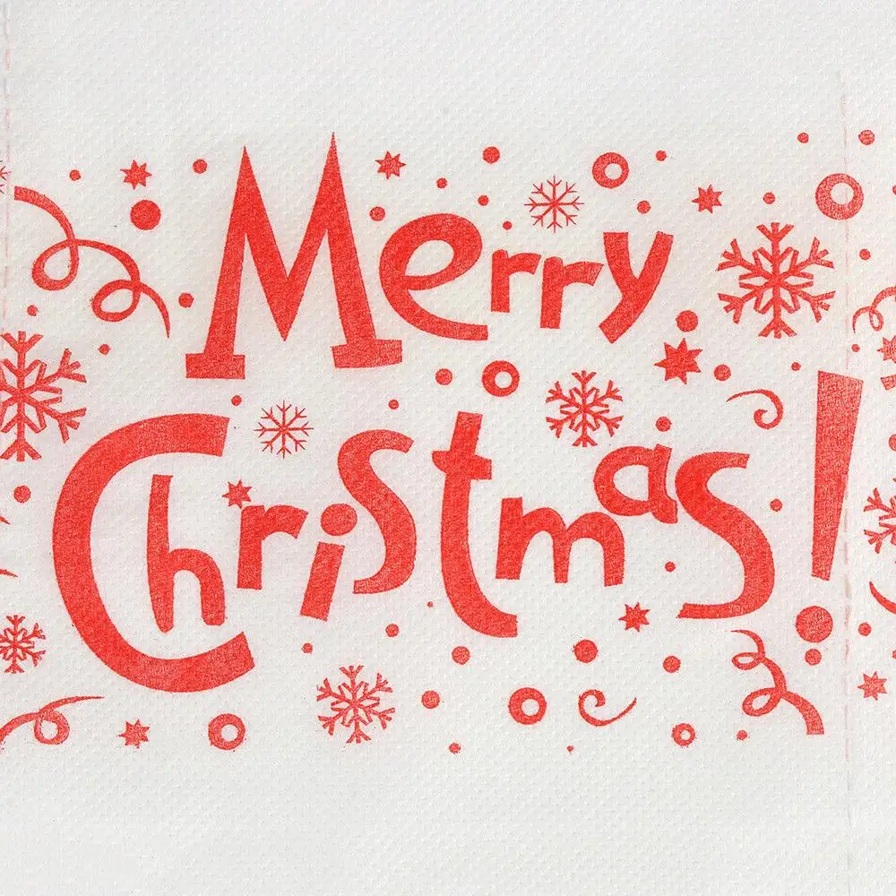1 рулон Санта-Клаус/олень рождественские принадлежности туалетная бумага с рисунком для дома ванной комнаты тонкая оберточная бумага туалетной бумаги рулон рождественские подарки Декор