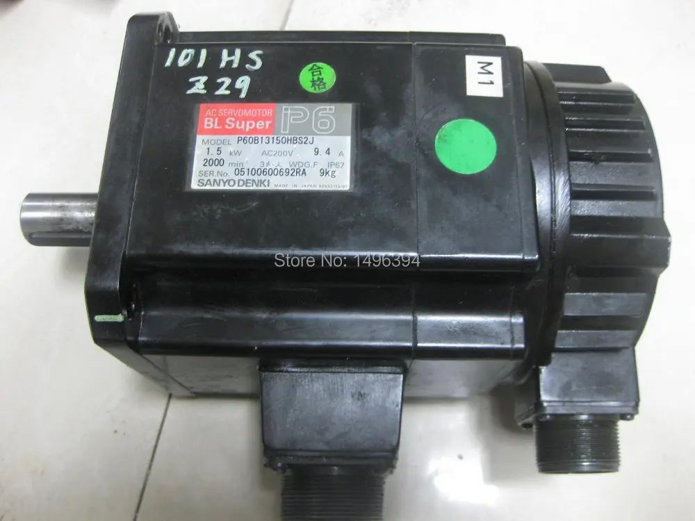 P60B13150HBS2J Sanyo servo motor encoder debugging repair replacement