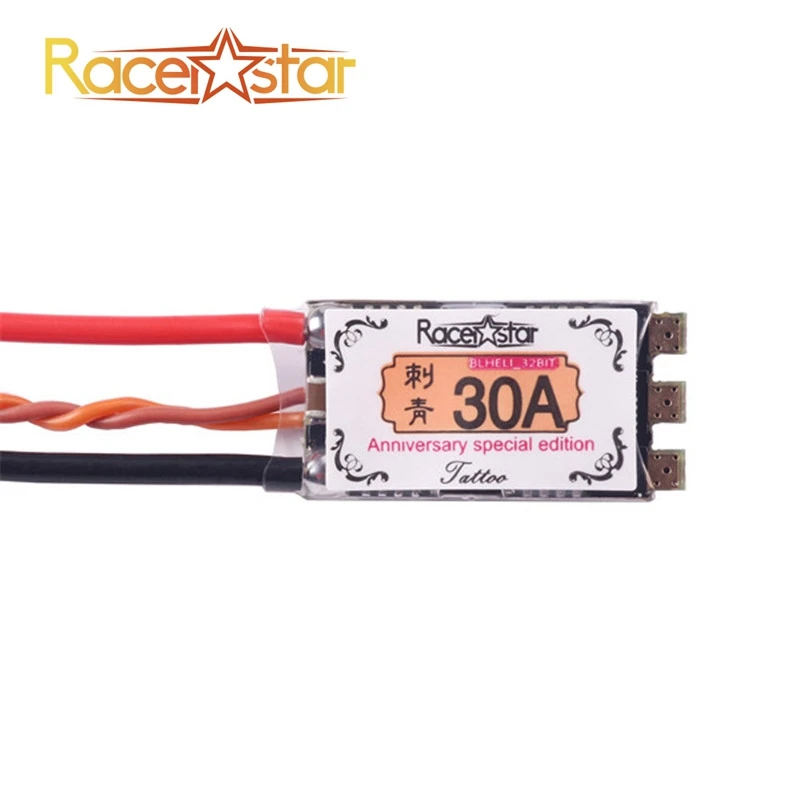 Специальное издание Racerstar тату 30A BLheli_32 ST 2-4 S RaceSpec ESC DShot1200 для Радиоуправляемый гонщик гоночный Дрон Квадрокоптер запчасти