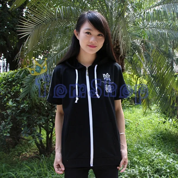 Tokyo Ghoul Short Sleeve Hoodie-3
