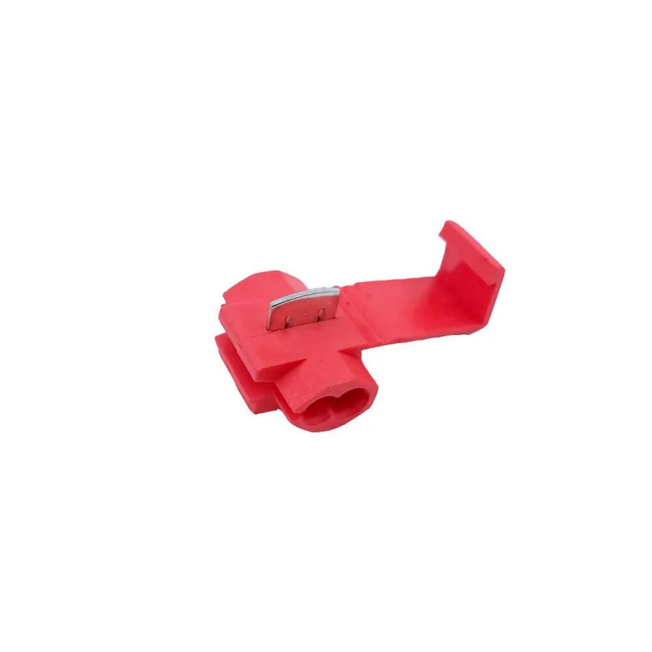 

Scotch Lock Quick Splice Connectors Terminals Red 50PCS Or 100PCS Wire Electrical Cable Crimp For 22-18 AWG