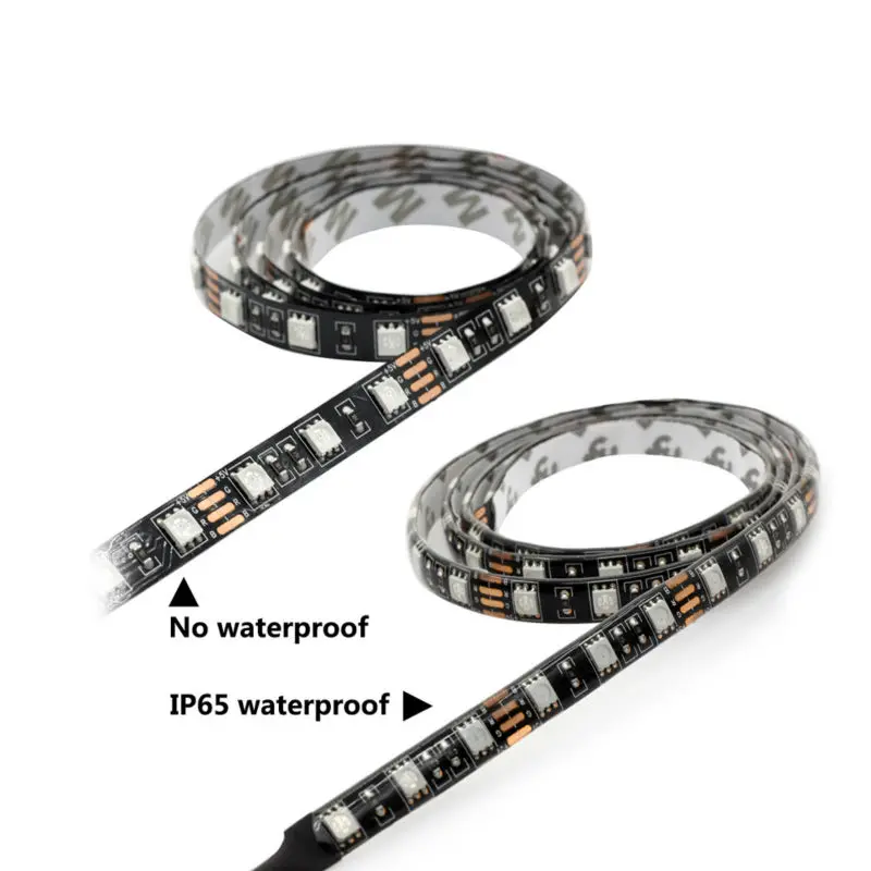 TV-PC-Background-LED-Strip-Lighting-60LEDs-m-DC5V-USB-SMD5050-RGB-With-17Key-RF-Controller (1)