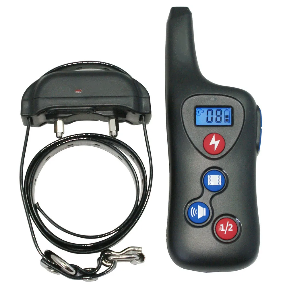 

16 Levels Vibration and Static Shock E-collar 600 Meters Remote Dog Training Collar