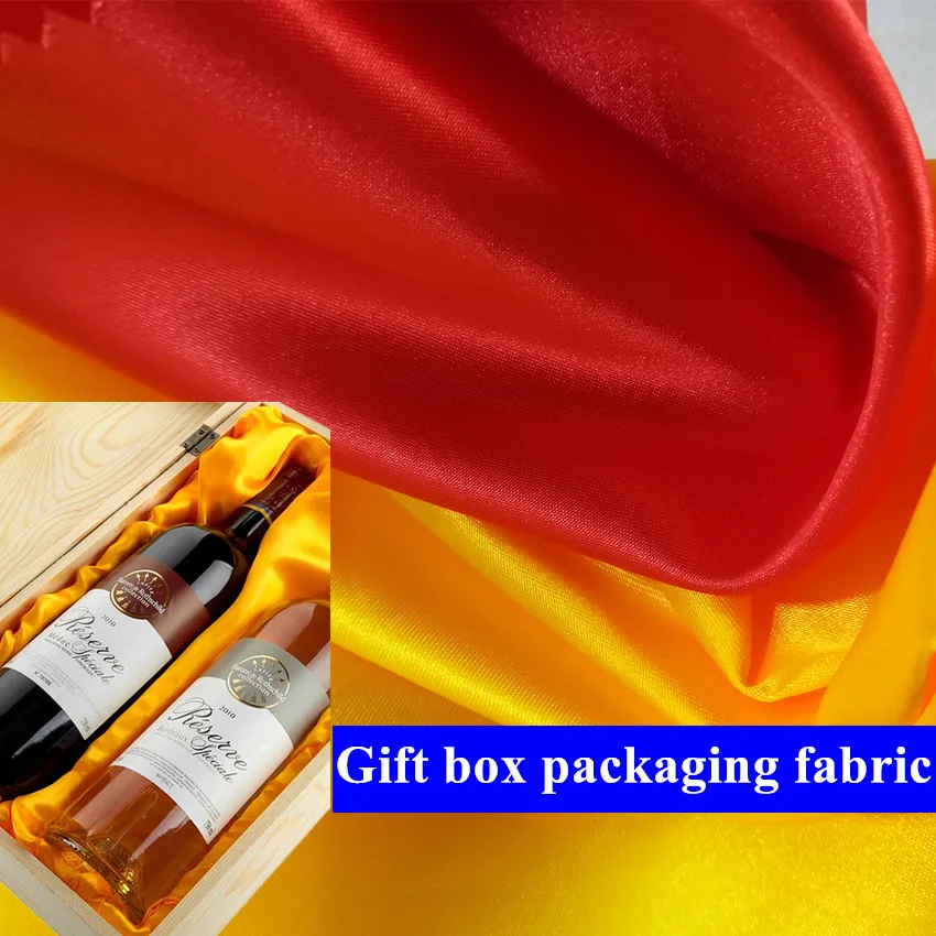1*1.5meters Gift Box Lining Golden Fabric.Wine Packing Material.Festival Decoration Cloth | Дом и сад
