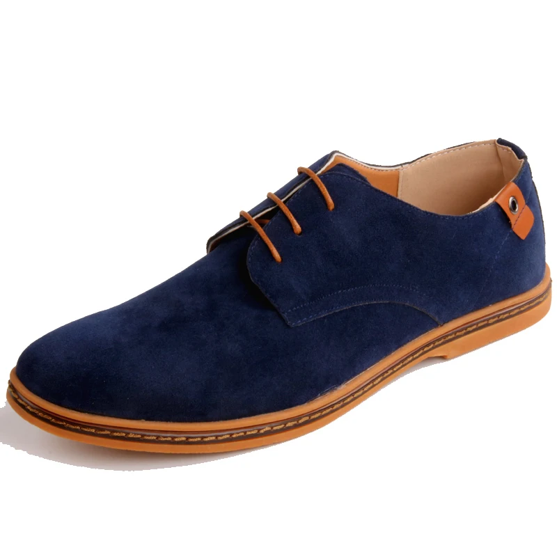 Homens sapatos oxford couro genuíno sapatos casuais